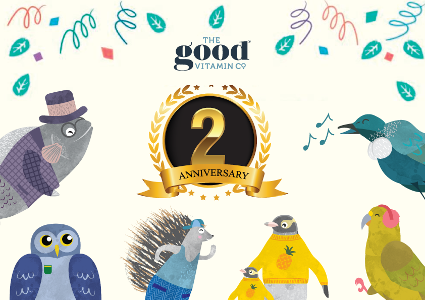 THE GOOD VITAMIN CO. TURNS 2