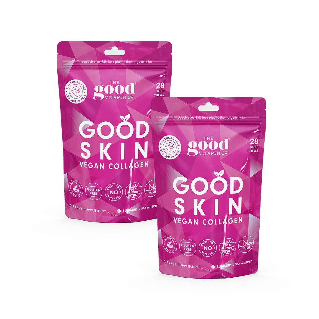 Good Skin Vegan Collagen Pouch 2 Pack