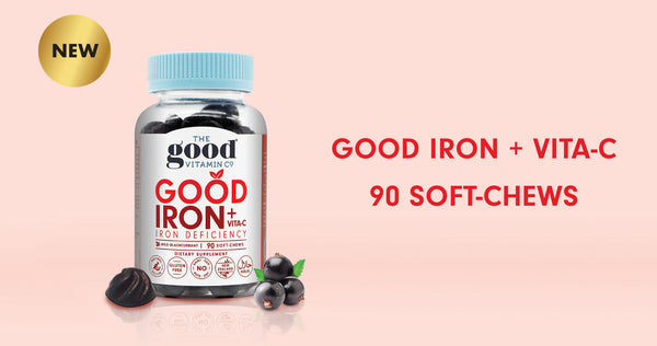 NEW PRODUCT! Good Iron + Vita-C - Iron Deficiency