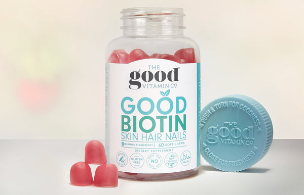 Our take on the benefits of taking Biotin supplements to support hair, skin and nail health
