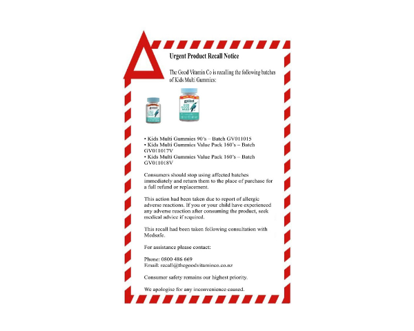 Update on Good Multi Soft-Chews recall