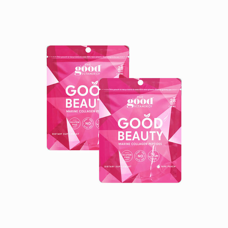 Good Beauty Pouch 2 Packs – The Good Vitamin Co