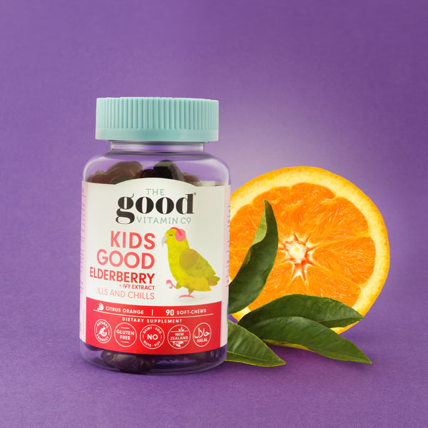 Kids Good Elderberry Supplements + Vita-C  Immunity