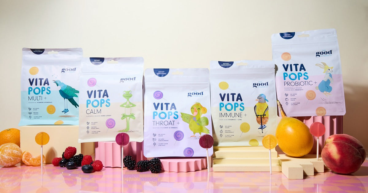 Kids Vita Pops Throat+ 12s