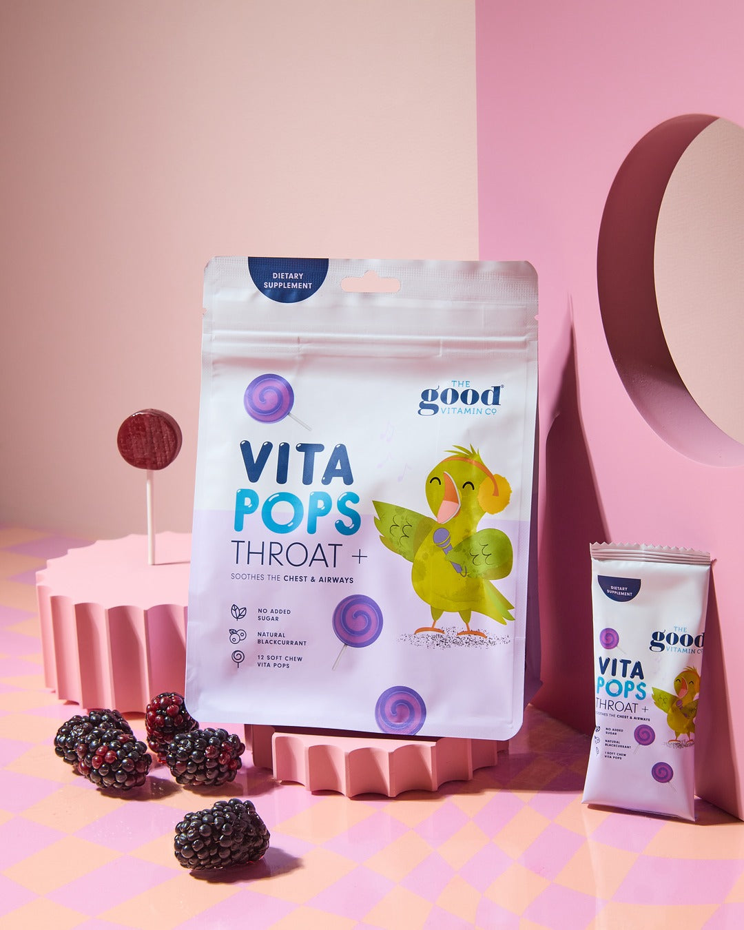 Kids Vita Pops Throat+ 12s