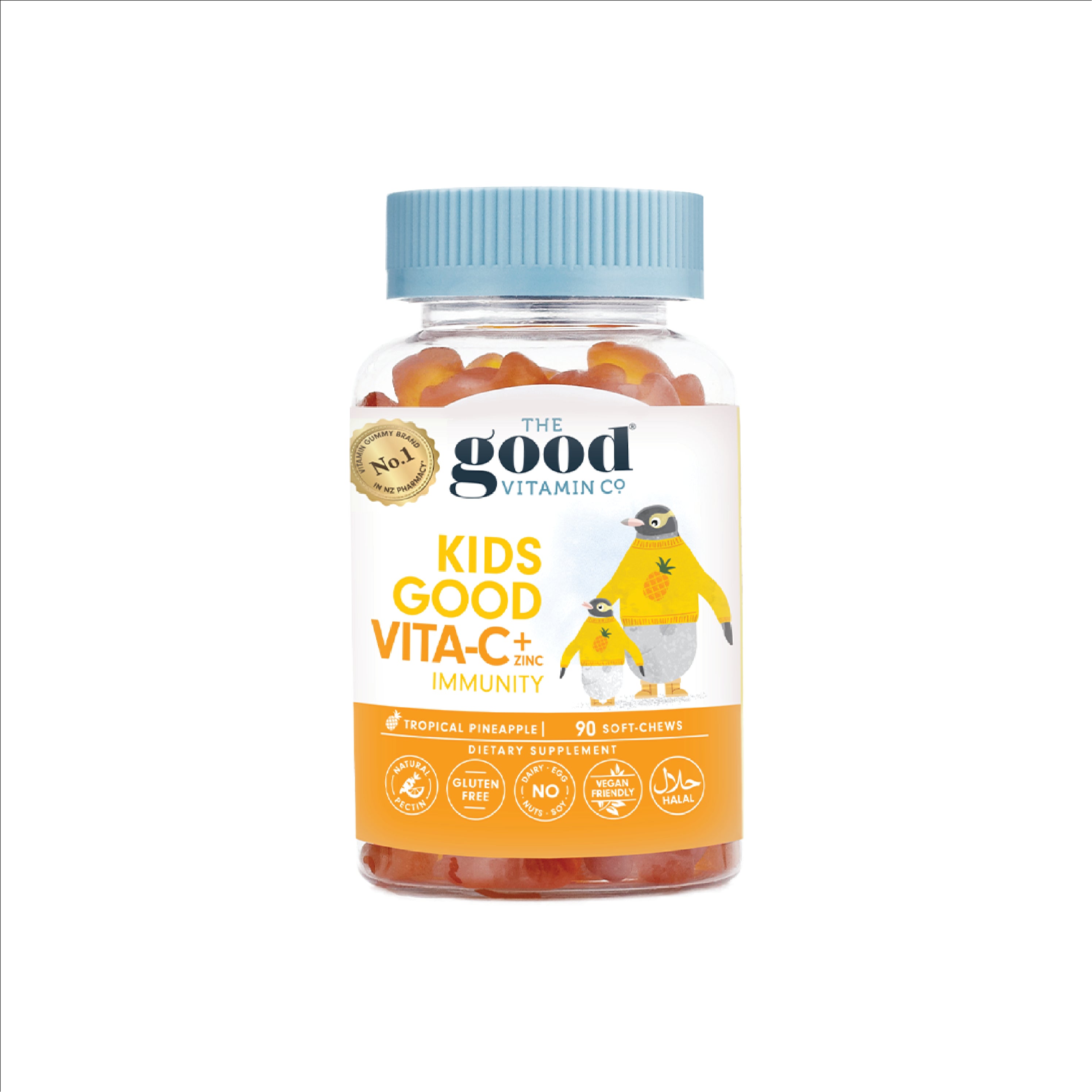 Kids Good Vita-C Supplements + Zinc