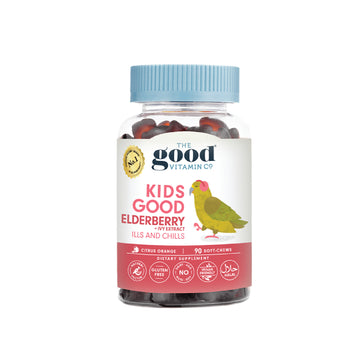Kids Good Elderberry Supplements + Vita-C  Immunity